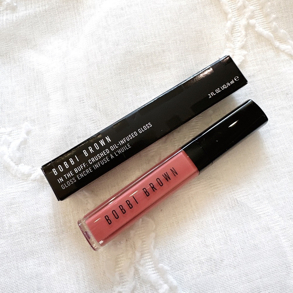 NIB Bobbi Brown In The Buff Crushed Oil-Infused Gloss 6ml